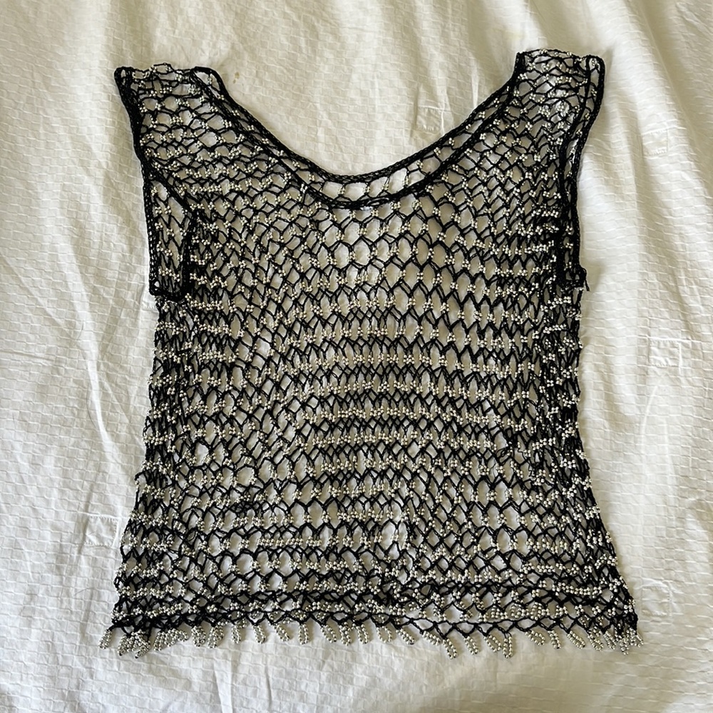 Sparkly beaded top